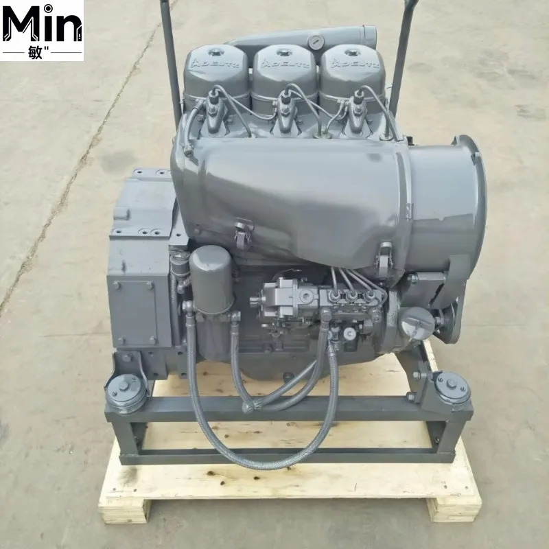Air Cooled 3 Cylinder 4 Stroke F3L912 Complete Engine Assembly Replacement for Deutz 912 Engine