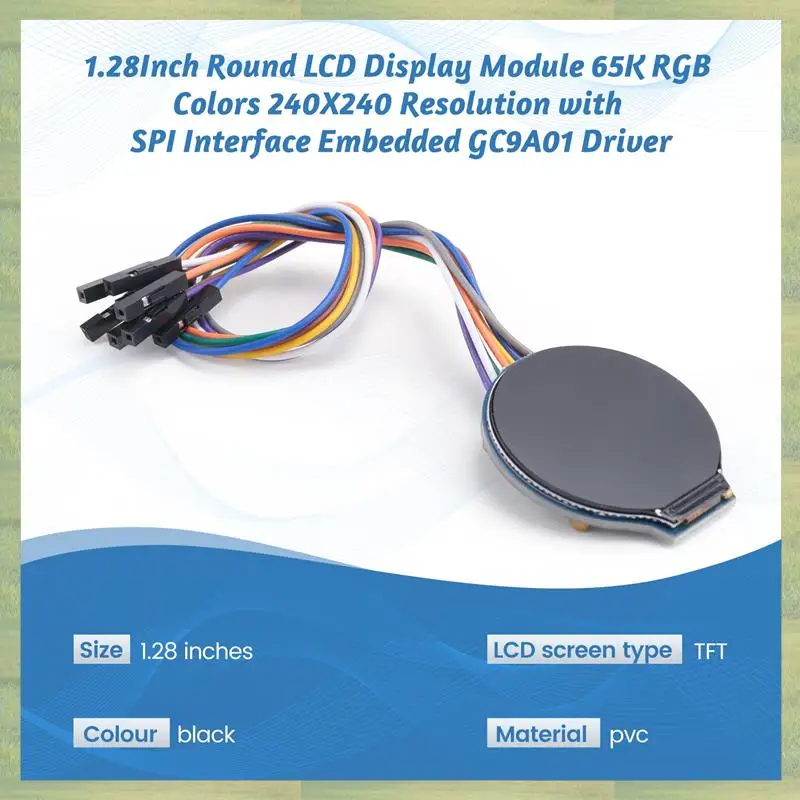 N15R-1.28Inch Round LCD Display Module 65K RGB Colors 240X240 Resolution With SPI Interface Embedded GC9A01 Driver