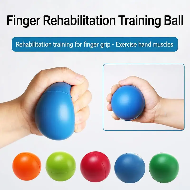 7mm Pu Sponge Solid Ball, Grip Ball, Foam Ball, Stress Relief And Rehabilitation Ball, Smooth Solid Color Ball.