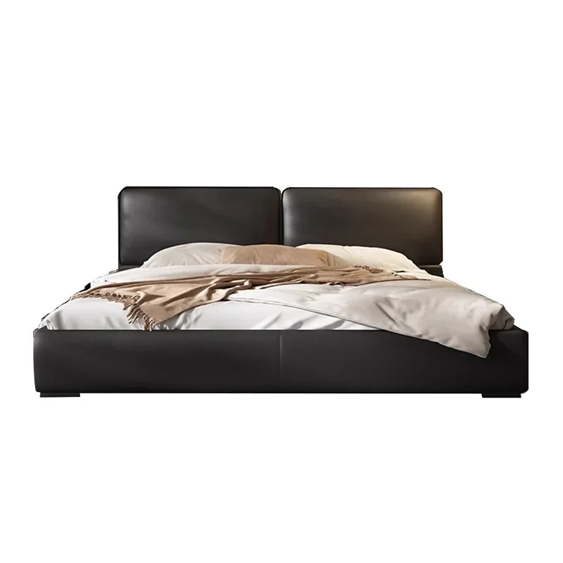 # European Ornament Decoration Bed Bedding Modern Wooden Floating Frame Bed Headboards Accessories Camas Matrimoniales Furniture