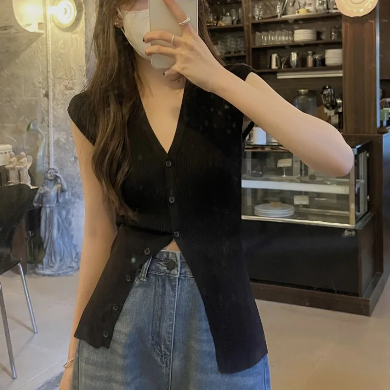 Pullovers Women Solid Simple Spring All-match Daily Elegant Charming Lovely Vintage Creativity Korean Style Basics Young Soft