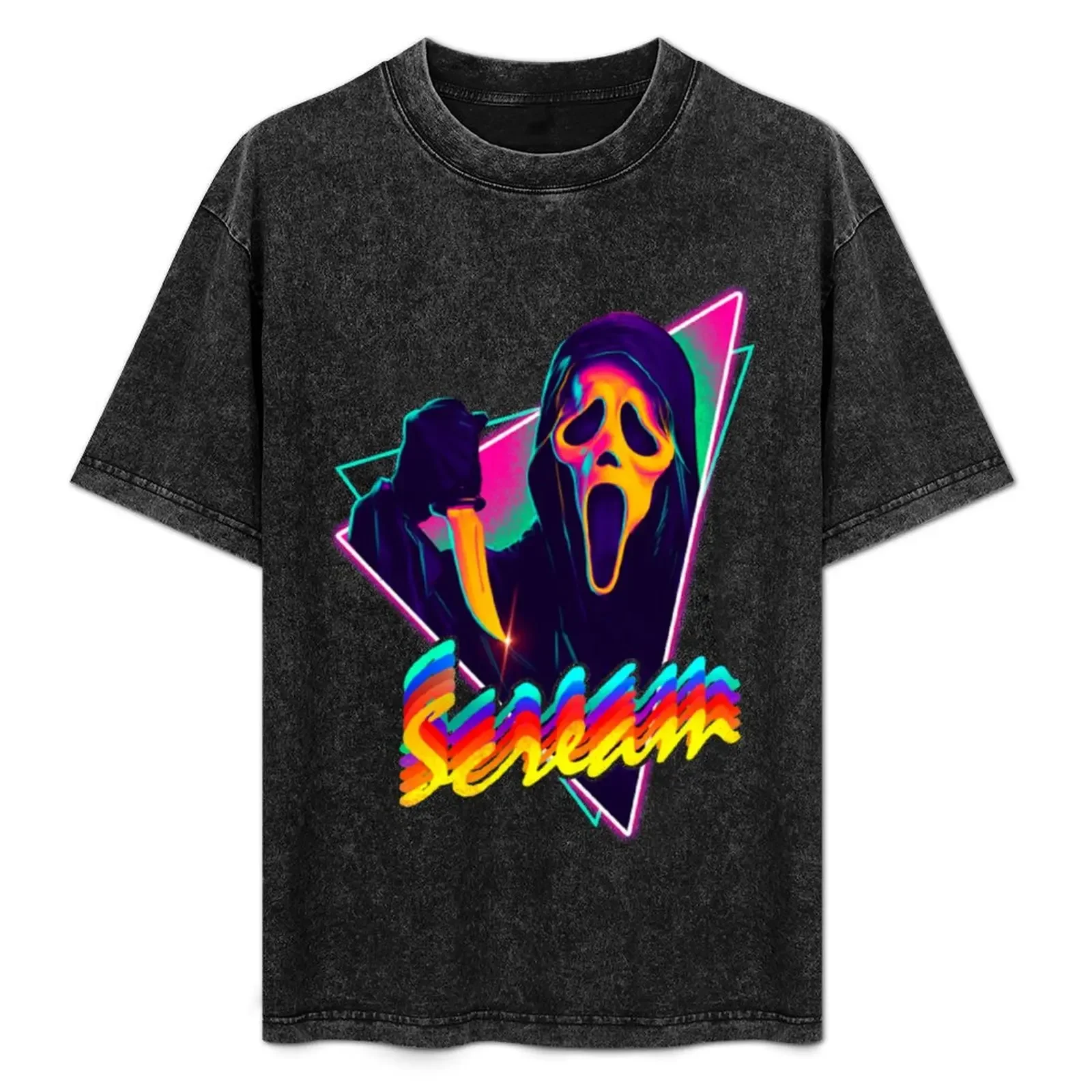 

What_s your favorite scary movie T-Shirt printed t shirts for man man t shirts cotton T-Shirt