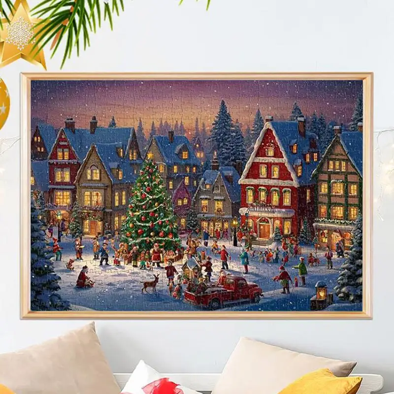 Puzzle Advent Calendar Jigsaw Puzzle Advent Countdown Calendar Family Game Puzzle 1008 Pieces Christmas 24 Days Countdown