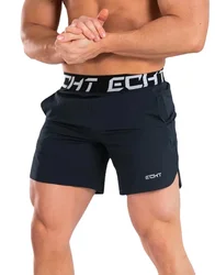 New Men Fitness Bodybuilding Shorts Man Summer Gyms Workout Male Breathable Quick Dry Sportswear Jogger Beach Short Pants