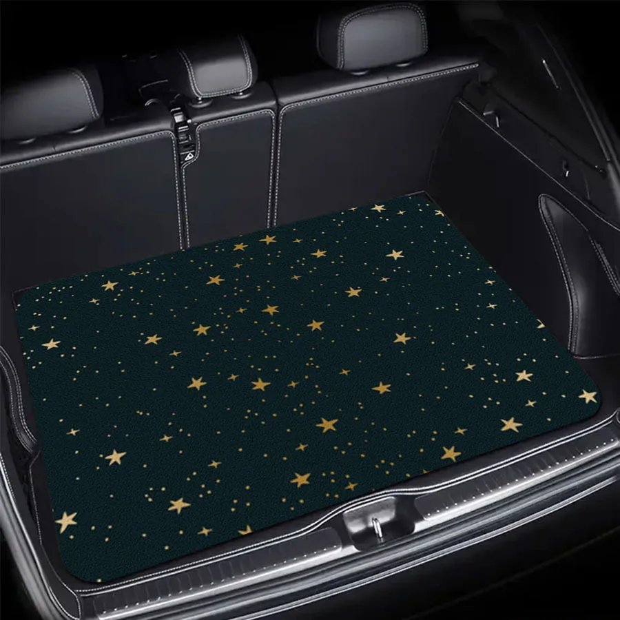 1 High-quality Printed Car Trunk Mat With An Exquisite And Unique Design. This Cargo Mat Is Machine Washable And Provides Excell