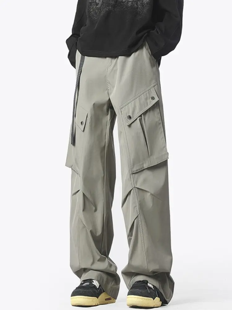 

Американские рабочие брюки American Sle для мужчин, для активного отдыха и походов, весна-осень, новая модель, прочные карго-брюки с множеством карманов