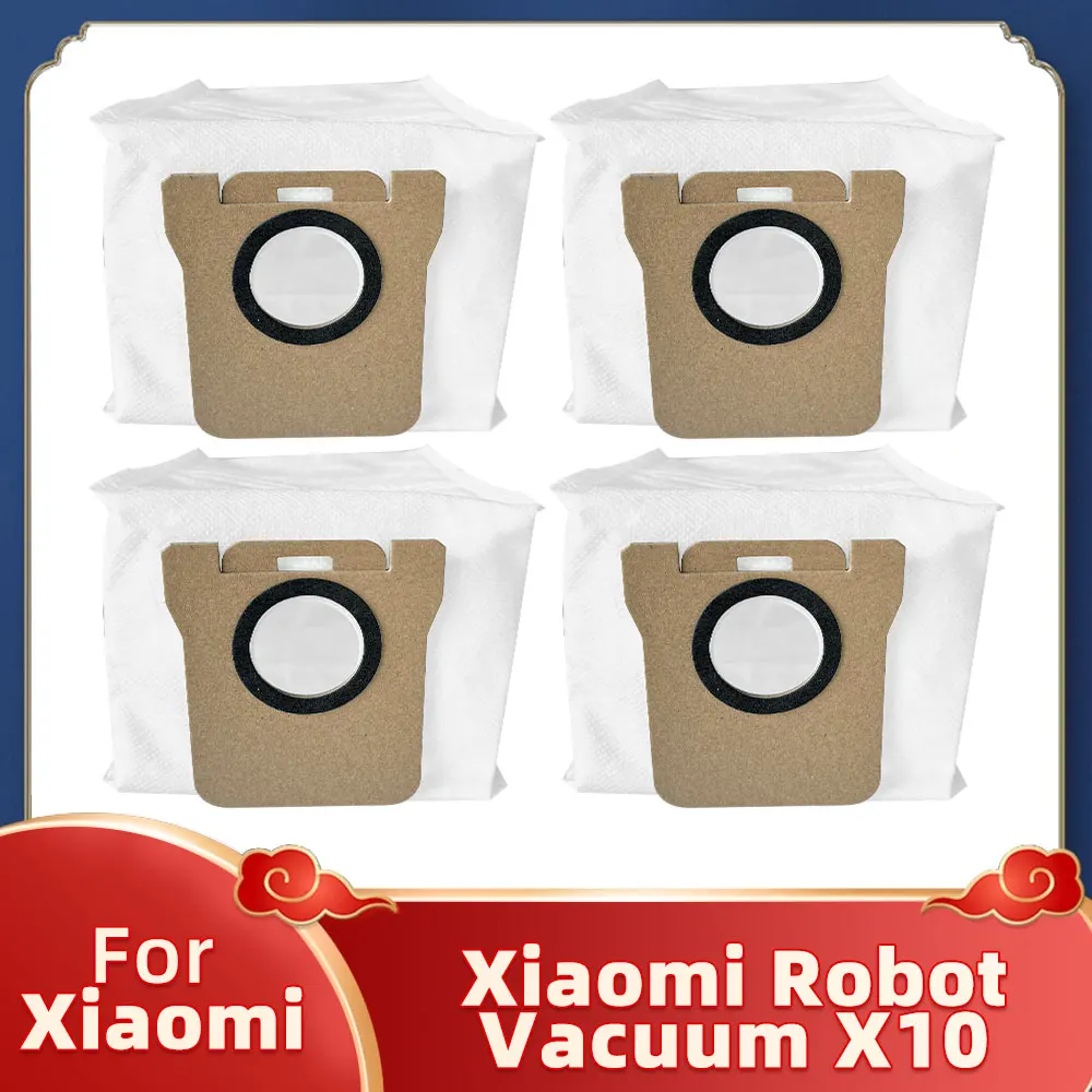 Kompatibel für xiaomi roboter vakuum x10 ersatzteile zubehör hauptseite bürste hepa filter mop tuch staubbeutel
