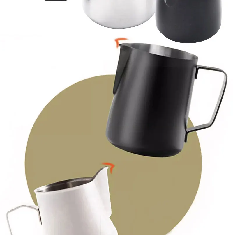 Waage aus Edelstahl 304, Mund, Latte, Dampf, Kaffee, Milch, Blase, Topf, Schlagzylinder, Kran, Farbprozess, Küche, Café, Zubehör – Detail 7