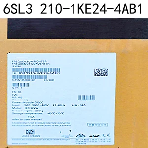 New 6SL3210-1KE24-4AB1 inverter 6SL3 210-1KE24-4AB1 in box