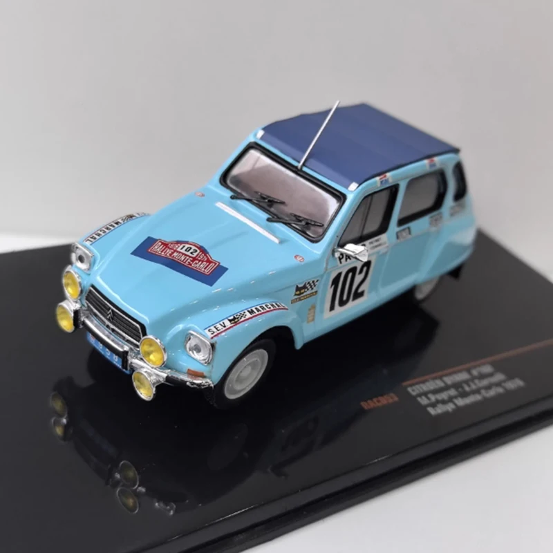 

IXO масштаб 1/43 CITROEN DYANE # 102 1976, имитация модели автомобиля из сплава, статическая коллекция, украшенные праздничные подарки, игрушки, сувенирный подарок