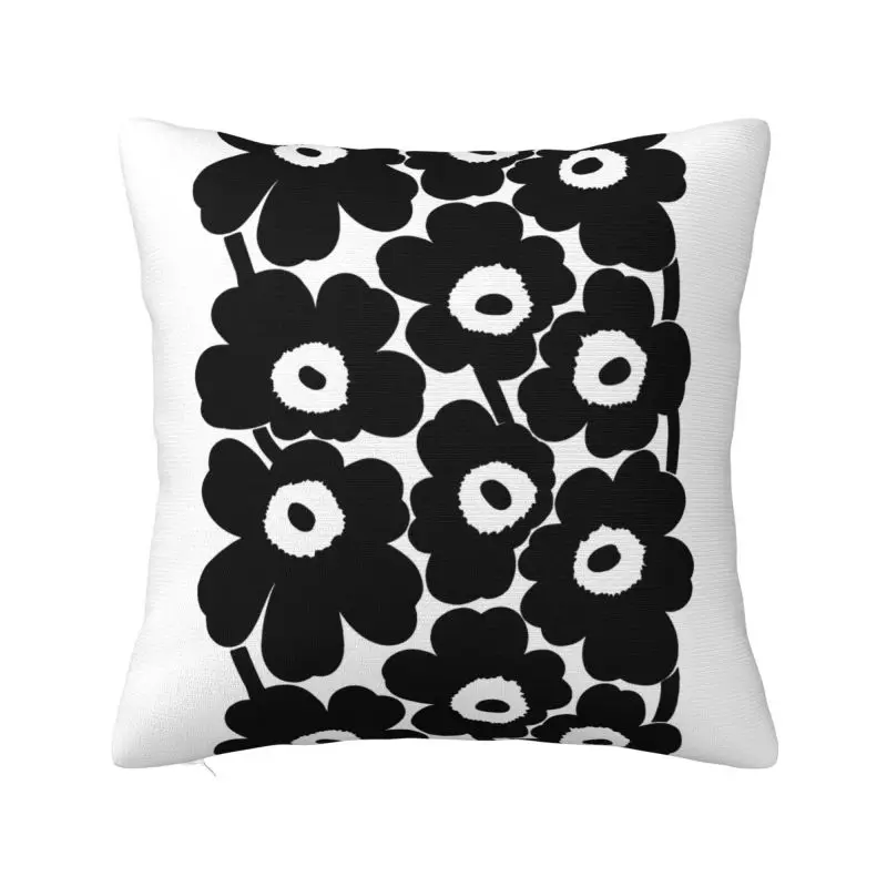 Custom Little Poppy Print Throw Pillow Covers Fashion Modern Style Cushion Cover Decoration Salon Square Pillowcase