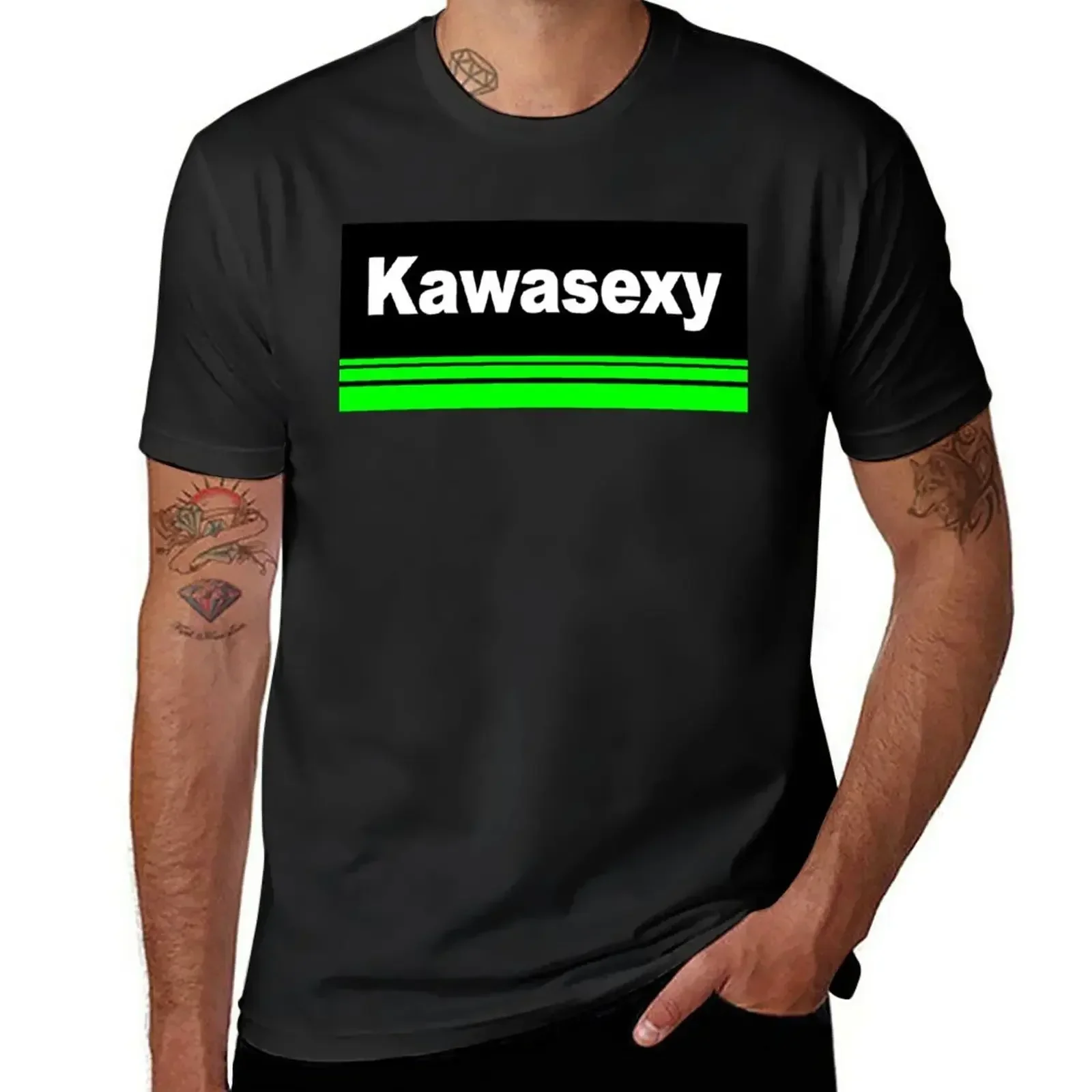 Summer Informal Kawasexy Arrival vintage funny anime Hot Sale clothes tops customs harajuku custom design your own men t shirt