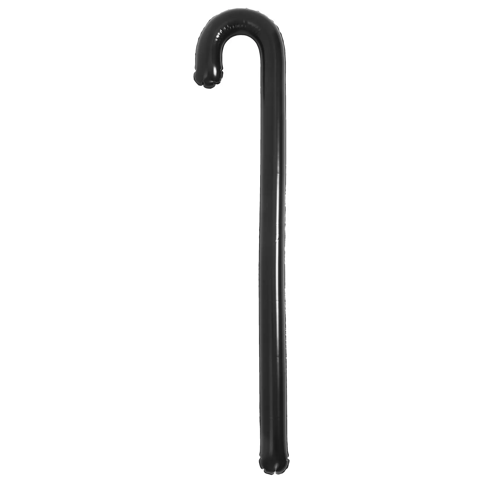 نفخ العكاز الدعامة خفيفة الوزن المحمولة تفجير عصا المشي بالون أداء الحفلات البلاستيكية عكاز بالون مضحك المزحة