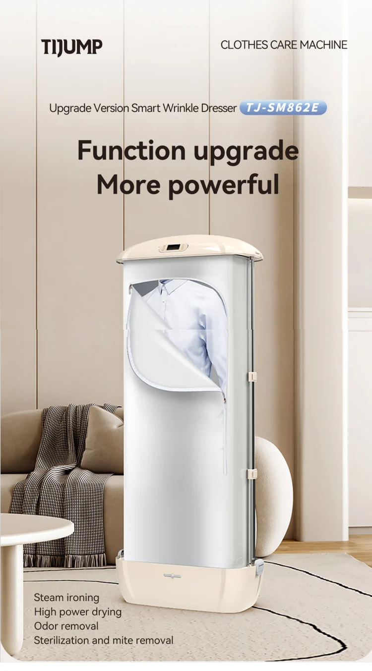 

Household Office Hotel Steam Ironing Retractable Foldable Remote Control Stand Electric Compact Portable Clothes Dryer Machine