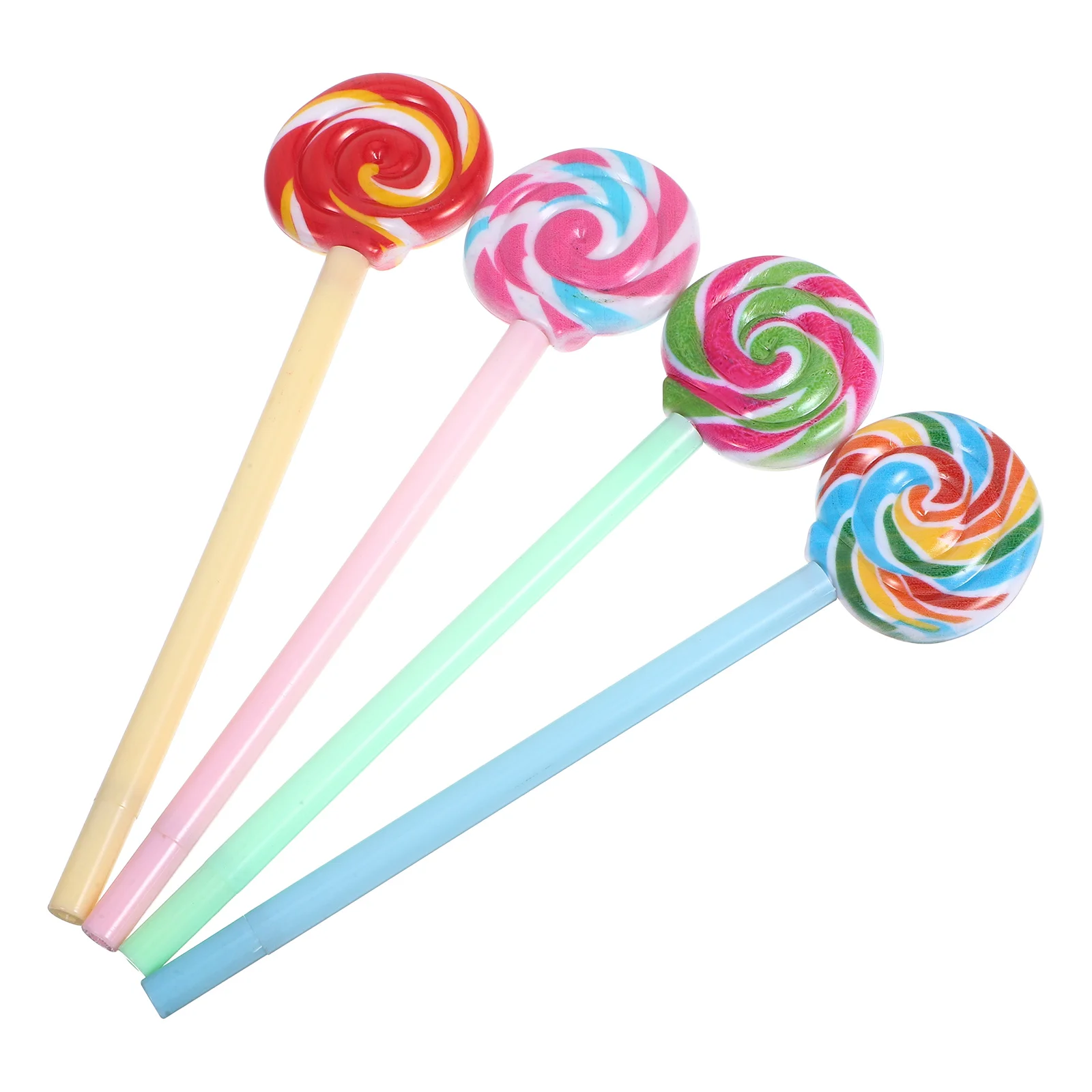 

Modeling Lollipop Gel Pen Office Cute Ballpoint Pens Plastic for School Aesthetic Ink