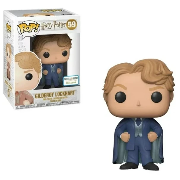 Funko Pop-figuras de acción de vinilo Harri Gilderoy Lockhart, edición limitada, Colección, modelo, juguetes para niños, regalo de cumpleaños, n. ° 59