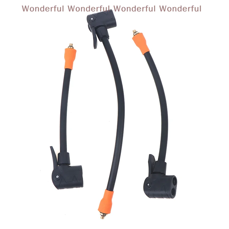 

Standard Tire Valve Fine Thread Compatible with M6 Thread Integrated Air Pumps M6 Thread Locking Air Chuck with Air Tube