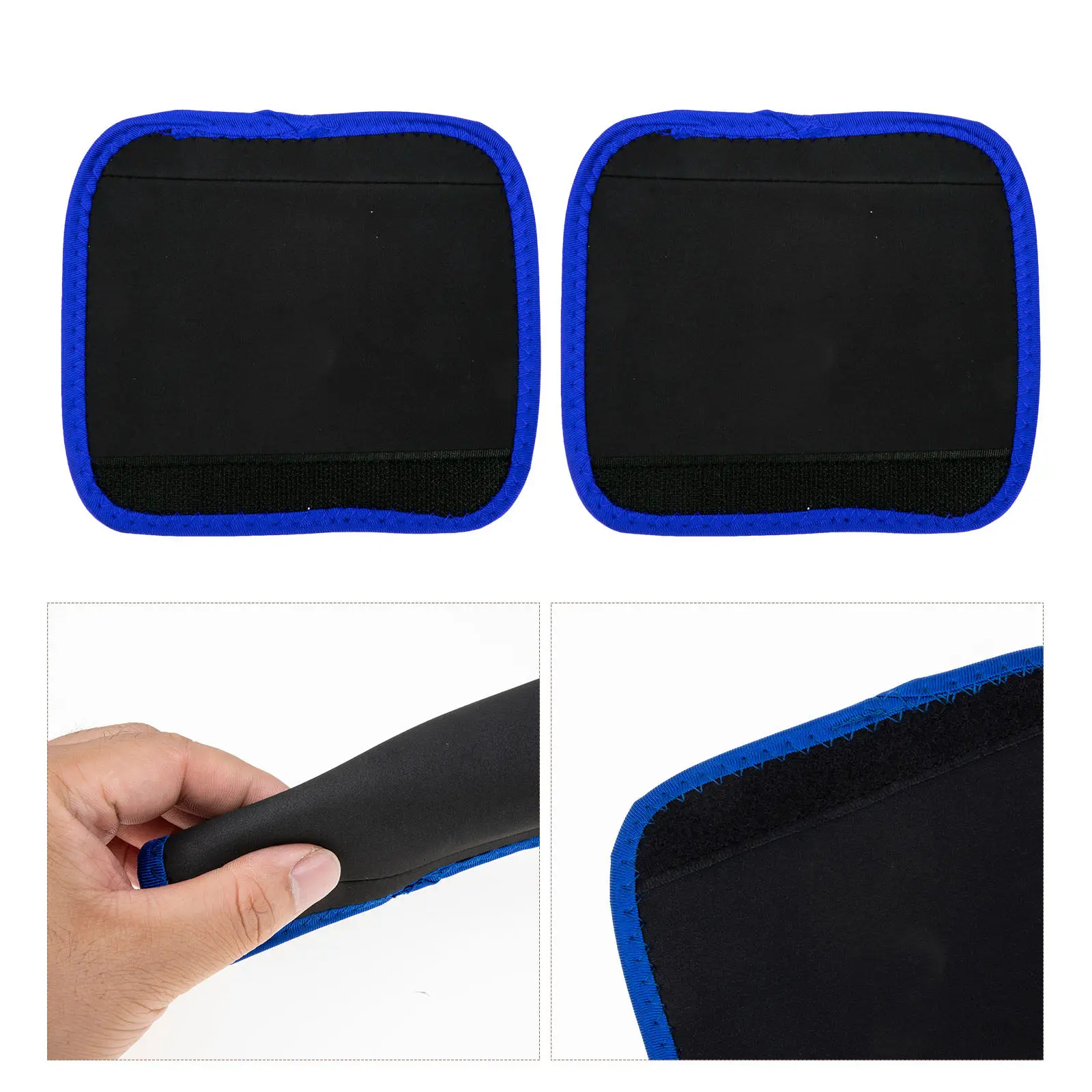 2Pcs Portable Lifting Pads Multi-Function Grip Pads for Weightlifting Fitness Training Breathable Comfortable Palm Protection