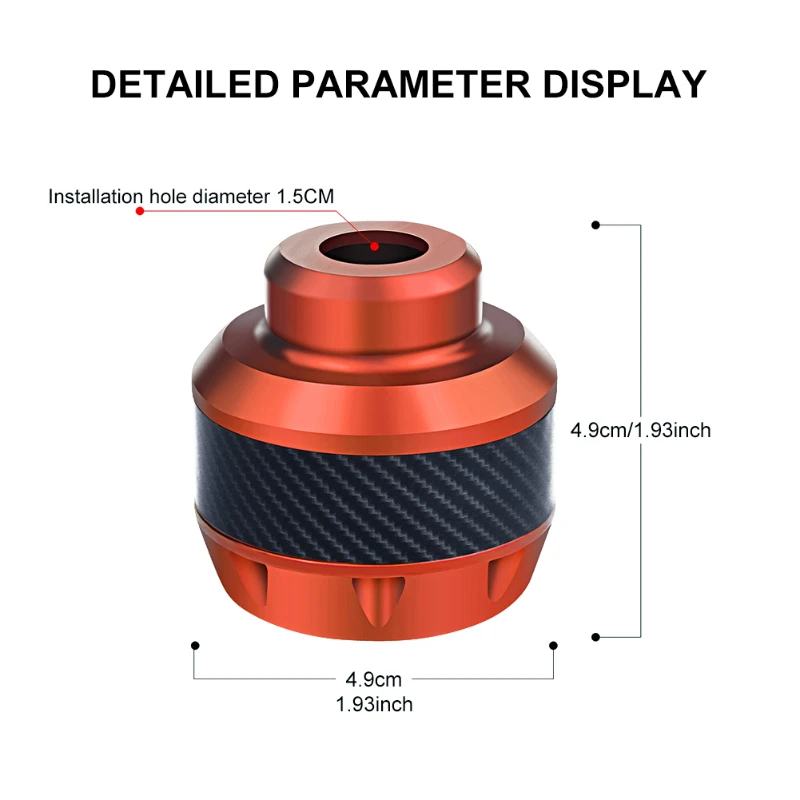 2PCS Universal Frame Slider For Motorcycle Front Cups Motorcycles Falling Protector Explosion-proof Carbon Motorbike Scooter
