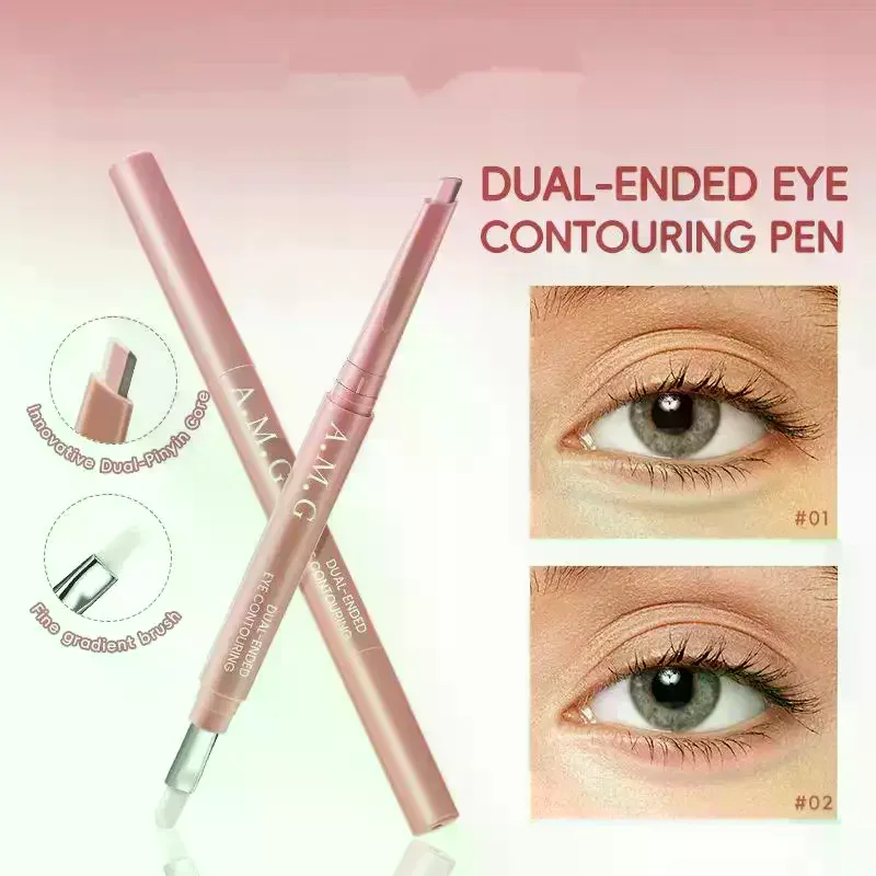 /ACR/Ended Aegyo Sal Eye Contour Pen Waterproof Smudge Proof Perfect For Daily Natural 3D Eye Makeup Looks Dual