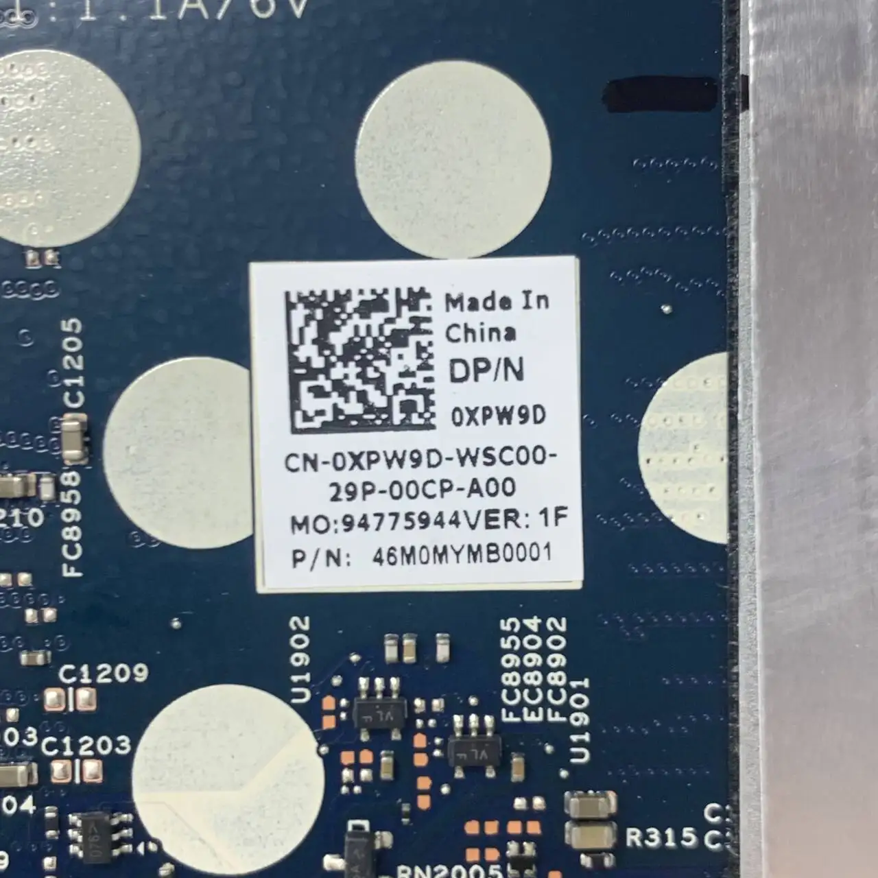 

Материнская плата для ноутбука Dell Inspiron 5410 5418, CN-0XPW9D 0XPW9D XPW9D, материнская плата 19856-1 с процессором SRK8S I3-1125G4, 100% полное тестирование, ОК