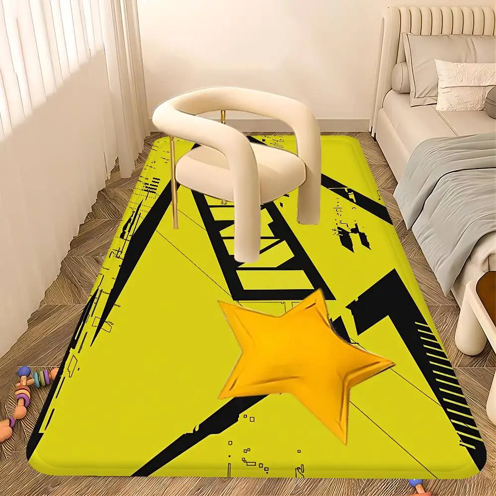 Navi Natus Vincere Hallway Carpet Washable Non-Slip Living Room Sofa Chairs Area Mat Kitchen Doormat Area Rug