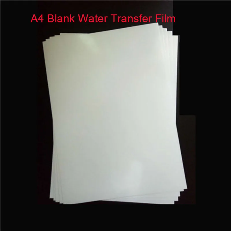 A4 size Blank Water Transfer  Film Hydrographic Water Transfer Film