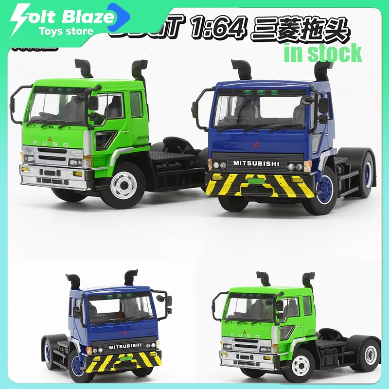 

DBGT Model 1/64 Mitsubishi Tractor Head Alloy Car Model Diecast Vehicle Room Ornament Models Simulation Collection KidsToy Gift