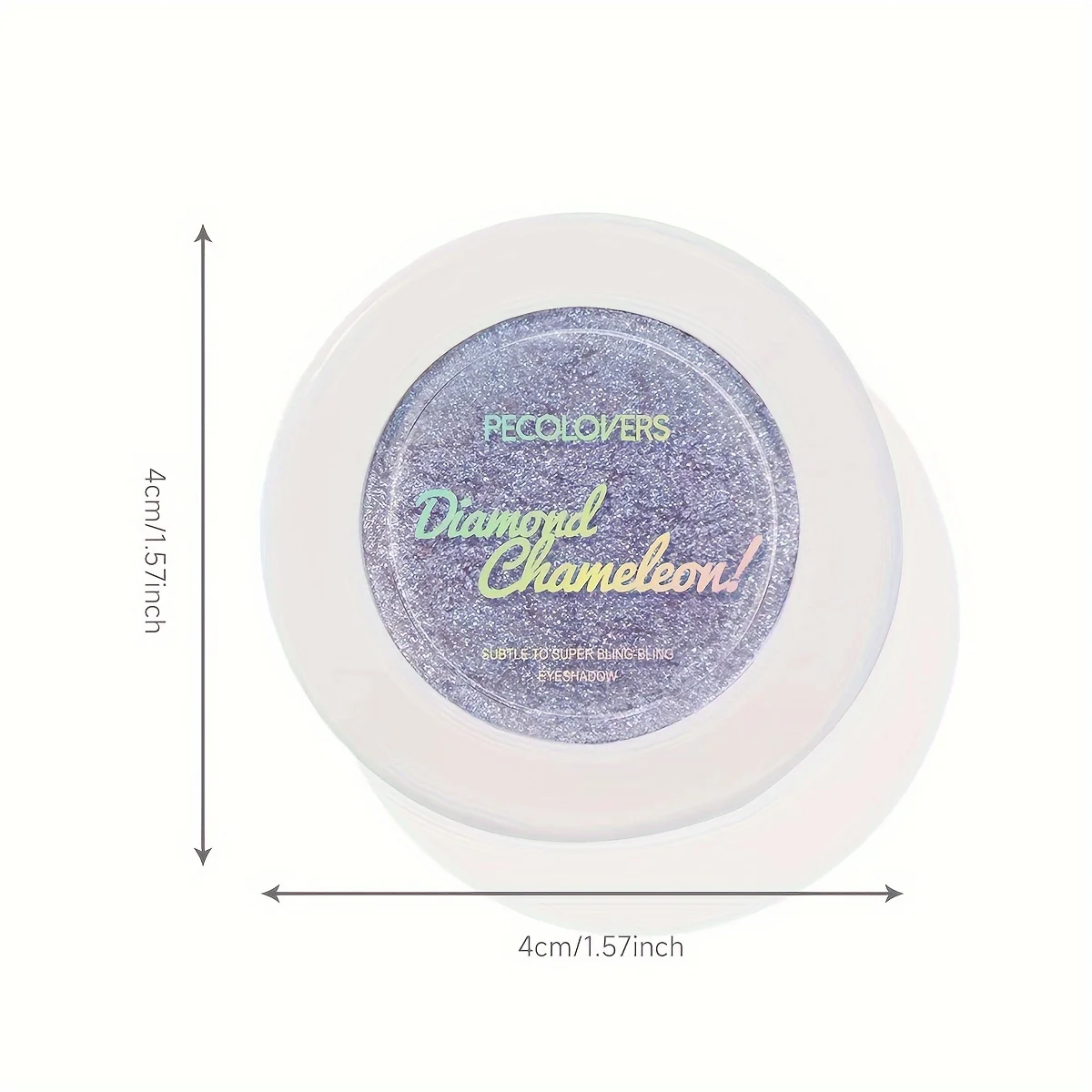 كريم ظلال عيون ببطاطس مهروسة مكون من 3 ألوان، نسيج كريمي فاخر، تأثير لامع، وردي ناعم، أرجواني غني، وظلال خضراء طازجة