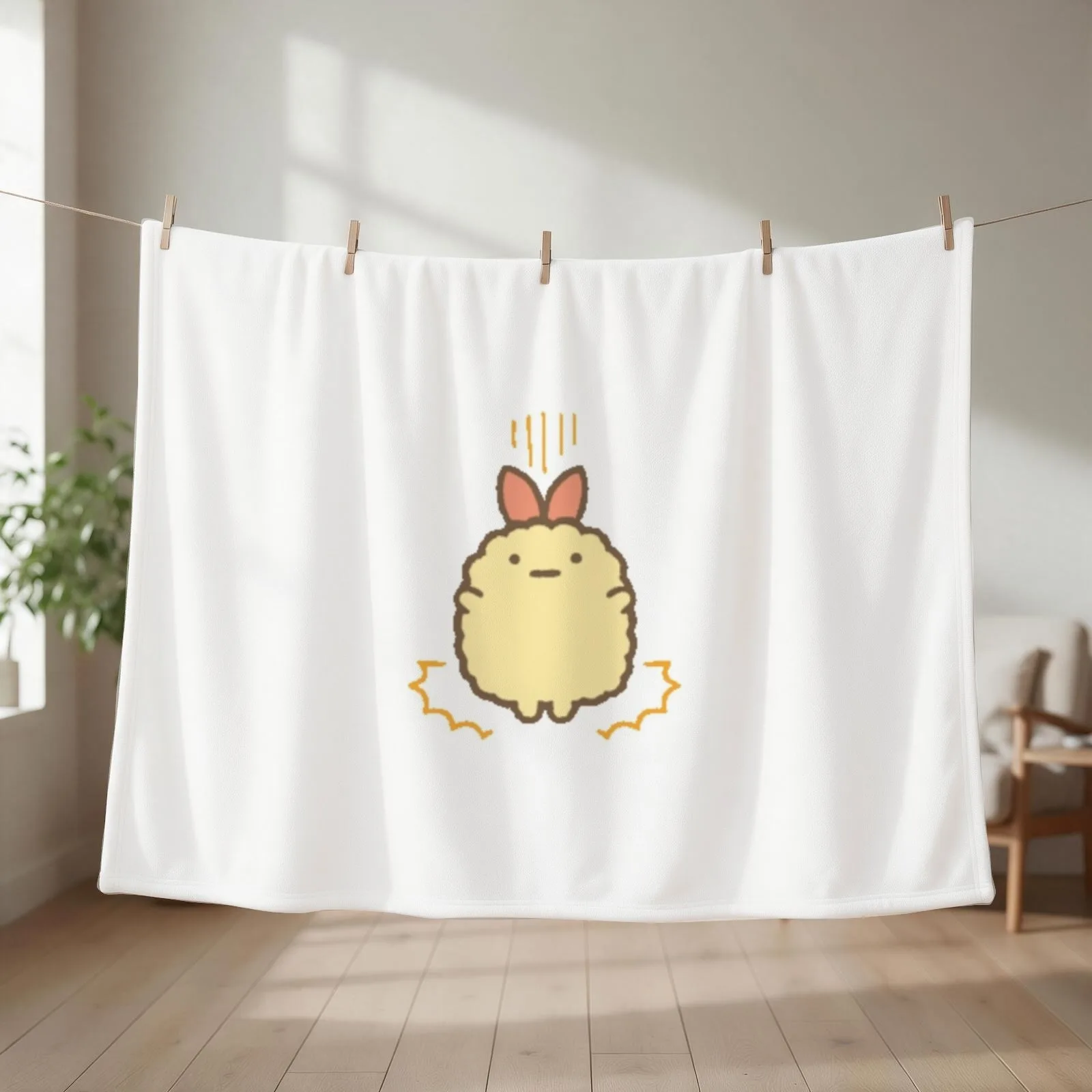 Cute sumikko gurashi Throw Blanket Thermal wednesday For Decorative Sofa Shaggy Blankets