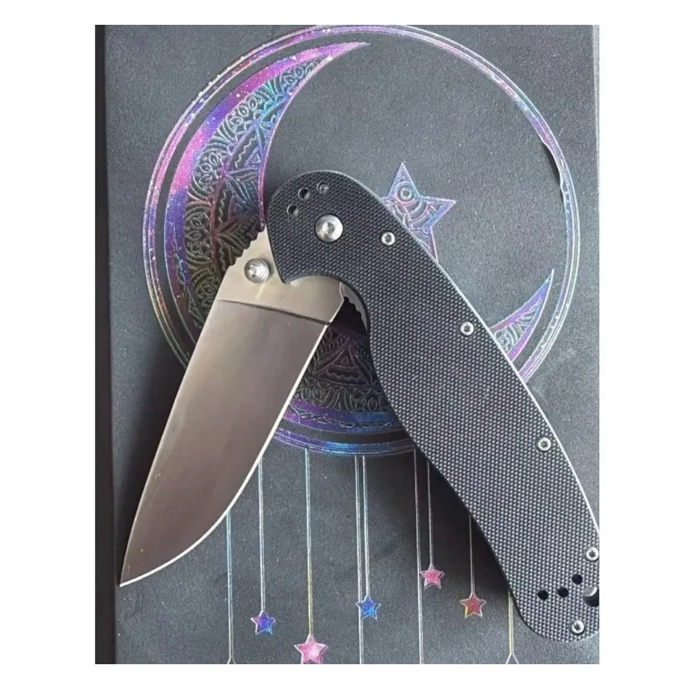 High-quality G10 handle 420 steel blade Travel Folding Knife Jungle Portable Pocket Knife Practical Tool Camping  portable tool