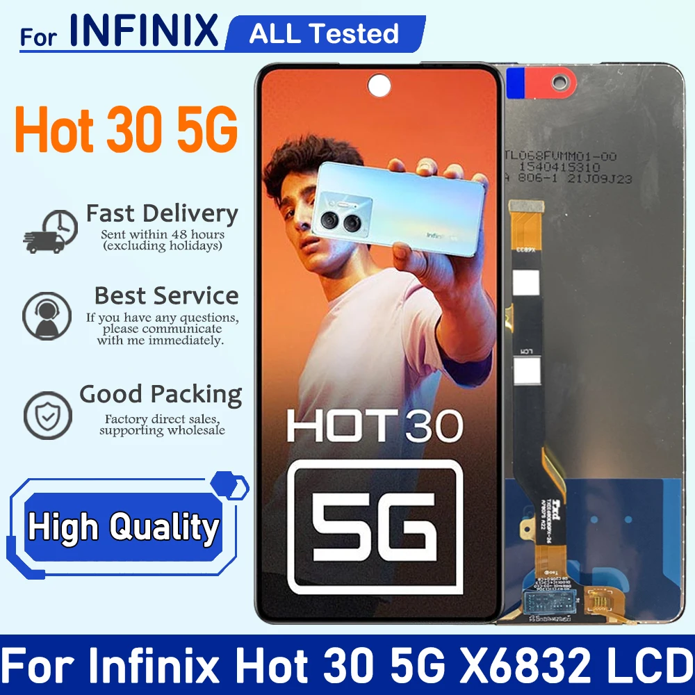 X6832 LCD 6.78 IPS Screen สำหรับ Infinix Hot 30 5G: การรีวิวและการใช้งานจริง