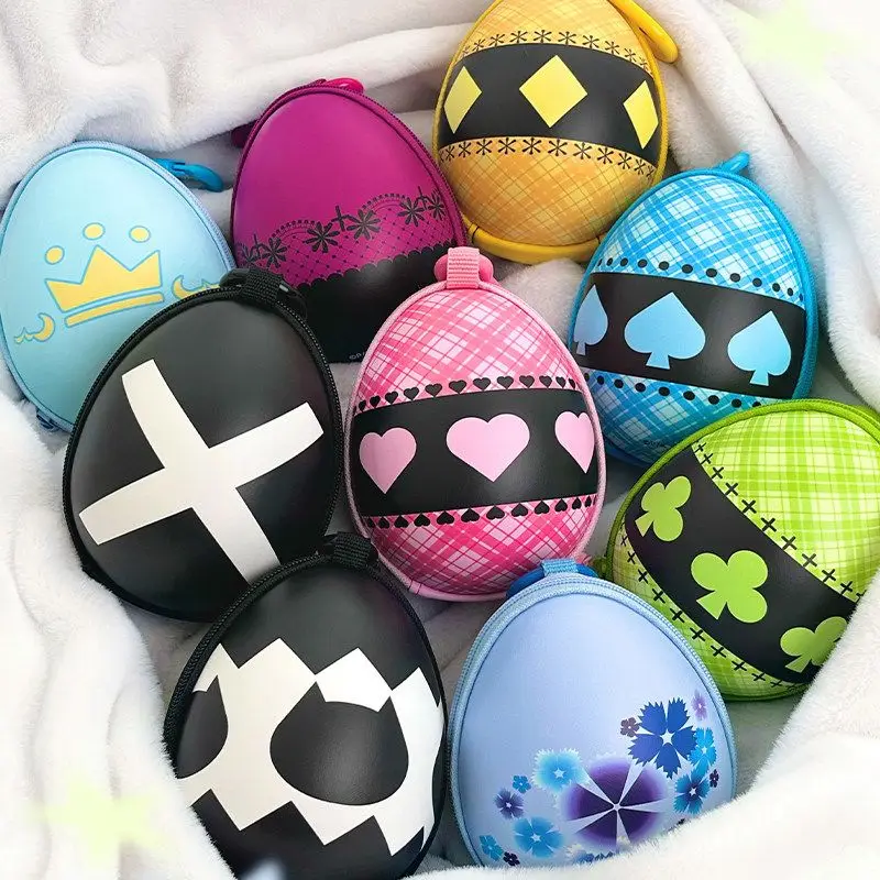 Original Waigua Production Shugo Chara! Egg Shape Coin Purse Bag Charm Anime Peripheral Ornament Collect Toys Girls Boys Gift view 3