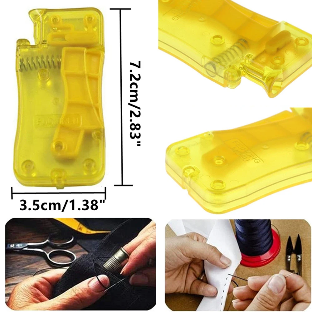 Automatic Needle Threader Self-Thread Guide Sewing Needle Device For Hand Stitching And Sewing Machine Quick Needle Threading