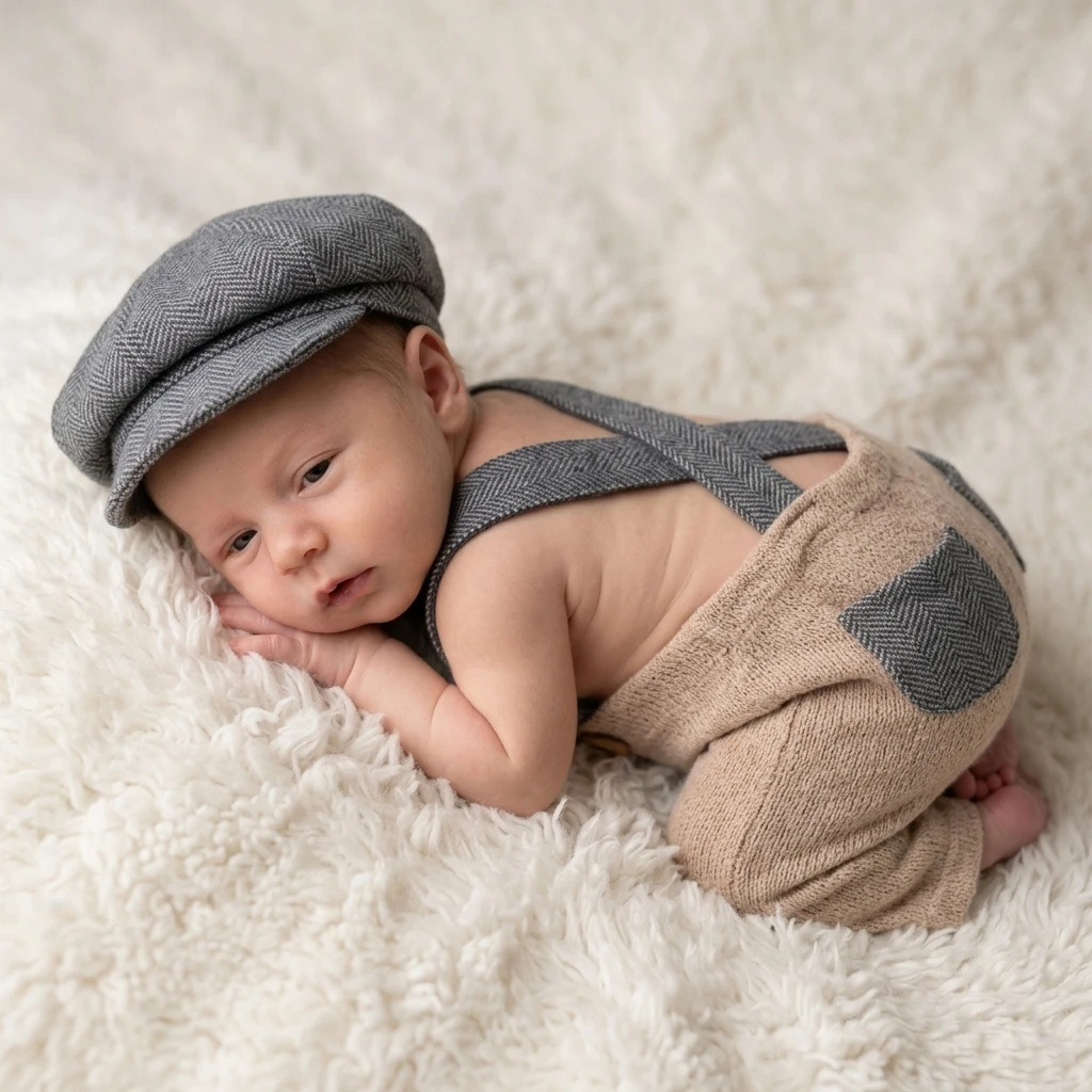 Thumbnail 2 - #50 Latest Baby Knit Hat Sets Offers
