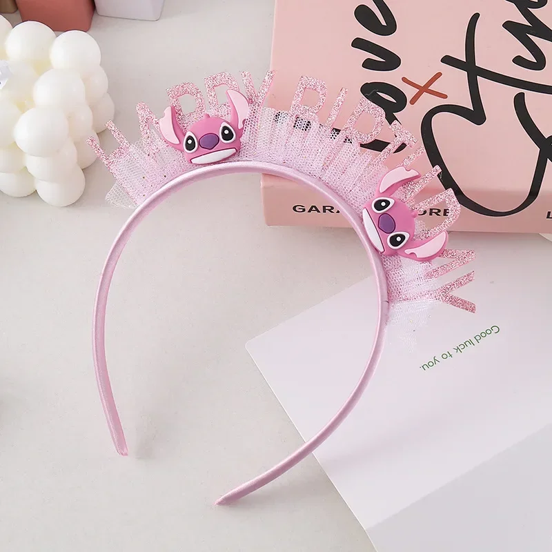 Disney Stitch hair Accessories,hairHeadbands, kids headbands, photo props, birthday party headwear, surprise prop,birthday gifts