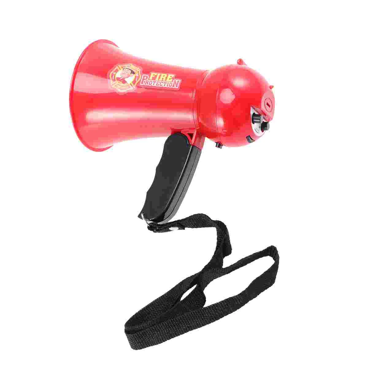 Kids Mini Toys Kidcraft Playset Cosplay Fire Fighter's Megaphone Child Firefighter Pretend