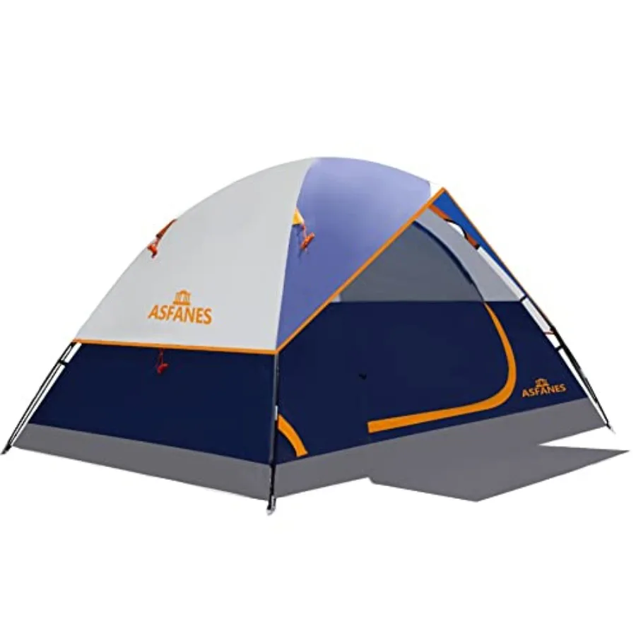 

4 Person Tents for Camping Waterproof, Backpack Double Layer Tents, Perfect Picnics, Fishing and Backyard Camping