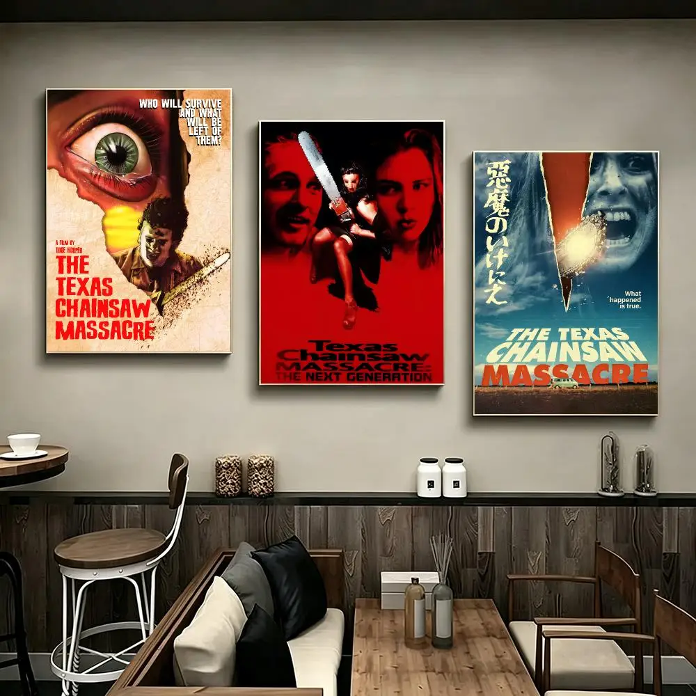 Movie The Texas Chainsaw Massacre Poster Poster HD Printing Modern Minimalist Style Wall Art Home Decor For Office Bedroom Gift