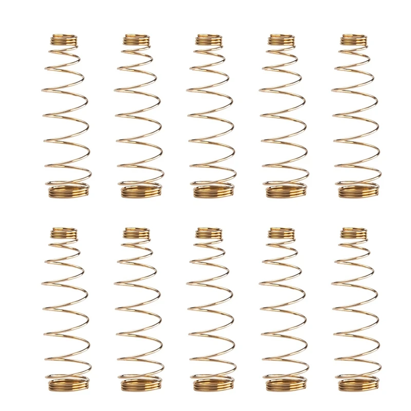 90Pcs Piano Springs Piano Jack Spring Piano Brass Coil Spiral Piano Repair Parts