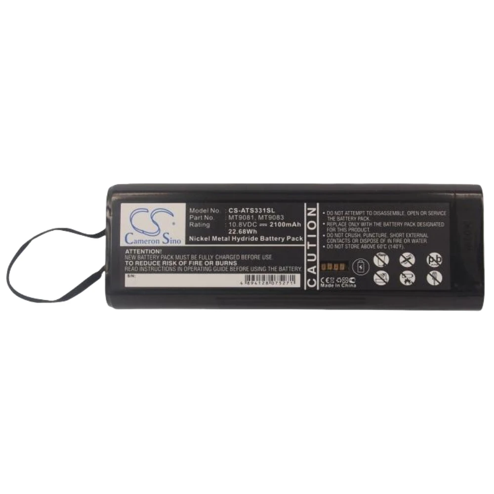 

Ni-MH Equipment, Survey, Test Battery for Anritsu, 10.8V, 2100mAh, Compatible Models: 9081D, MS2711B, MT8212B, MT9081, MT9081D