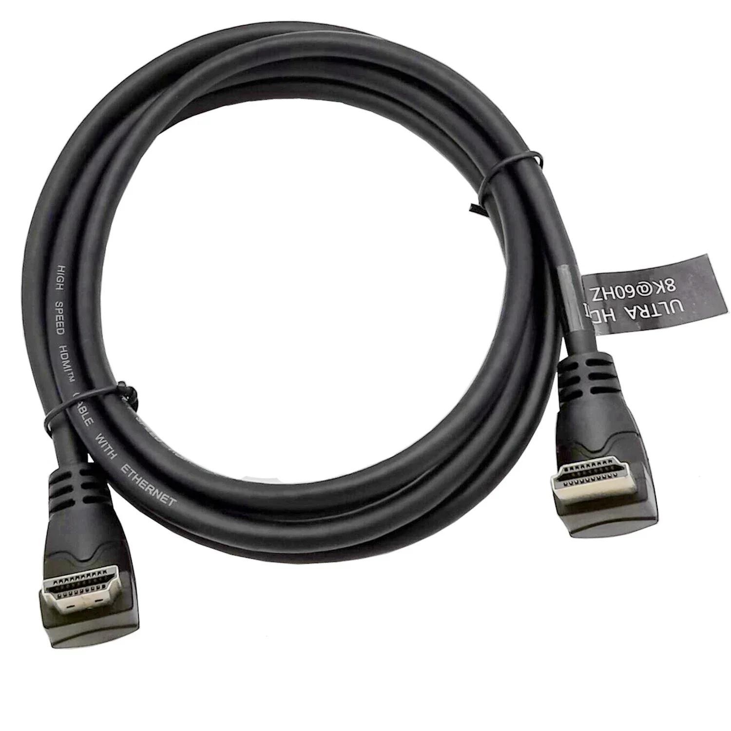 8K HDMI-compatible 2.1 Cable UP & Down 90 Degree Elbow Angle cable 8K@ 60HZ for TV PC Projector PS3 PS4 Laptop 0.3M 0.6M 1.8M