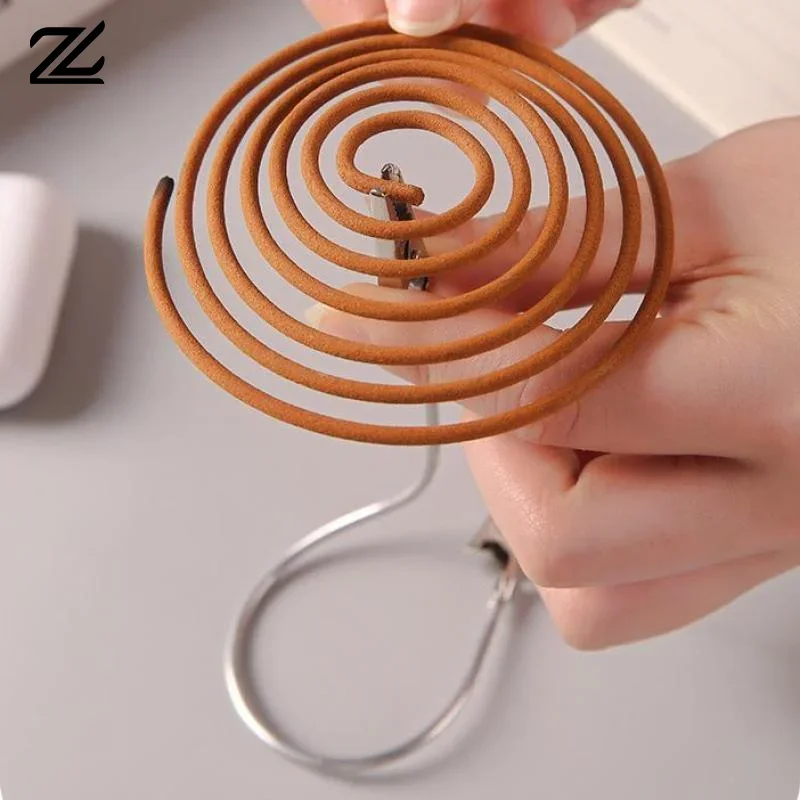 Portable Double-Ended Mosquito Coil Holder Clip Incense Stand Broken Incense Rack Photo Folder Label Clip Card Holder