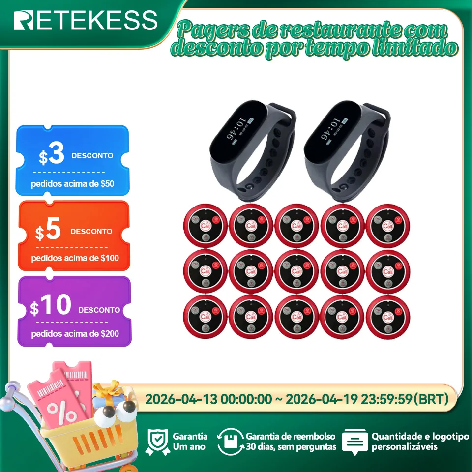 retekess-restaurant-pager-wireless-waiter-calling-system-td112-waterproof-watch-pager-receiver-t117-call-buttons-for-cafe-bar