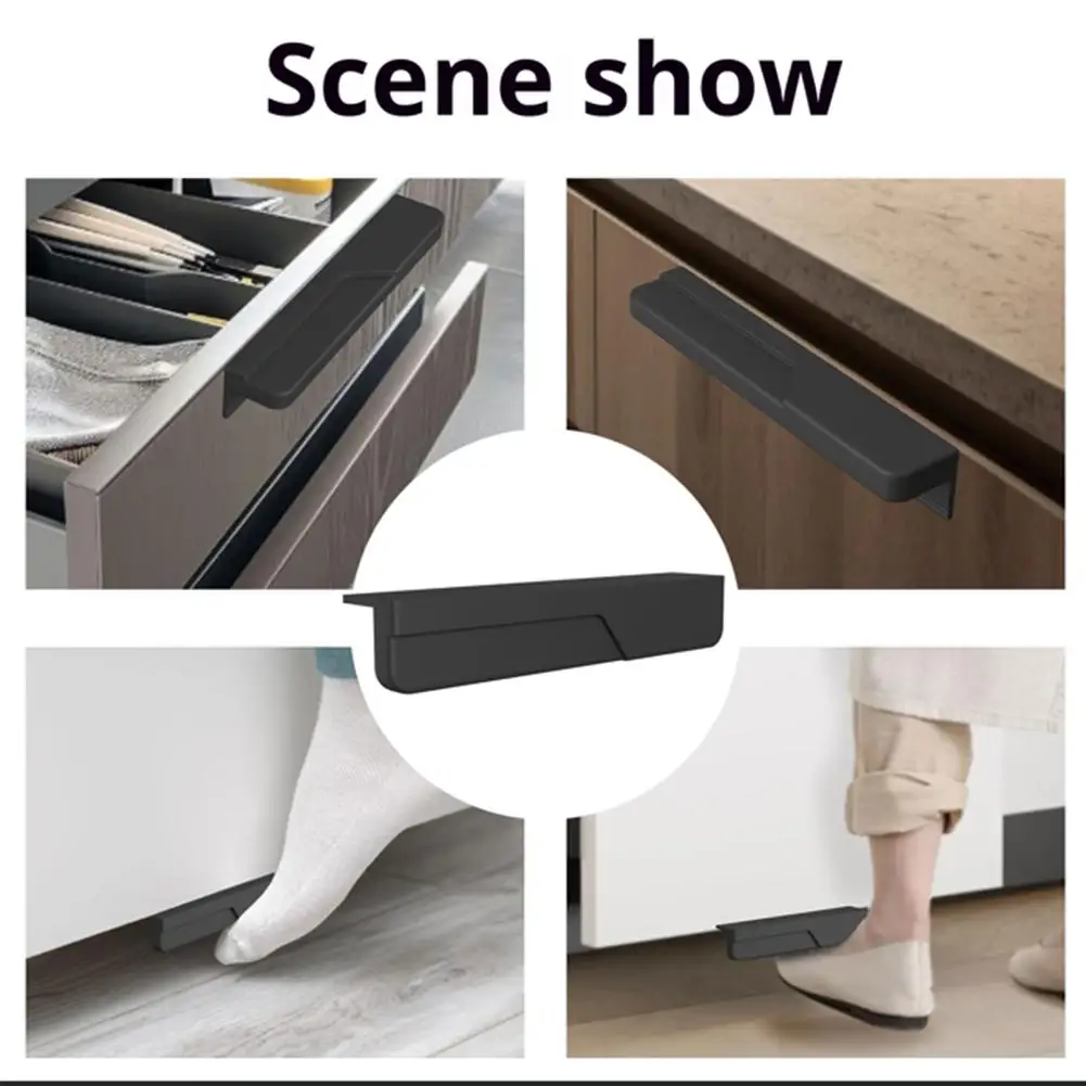 For Busy Hands Customizable Size Cabinet Foot Pull Home Use Office Cabinets Innovative Design Silicone Material