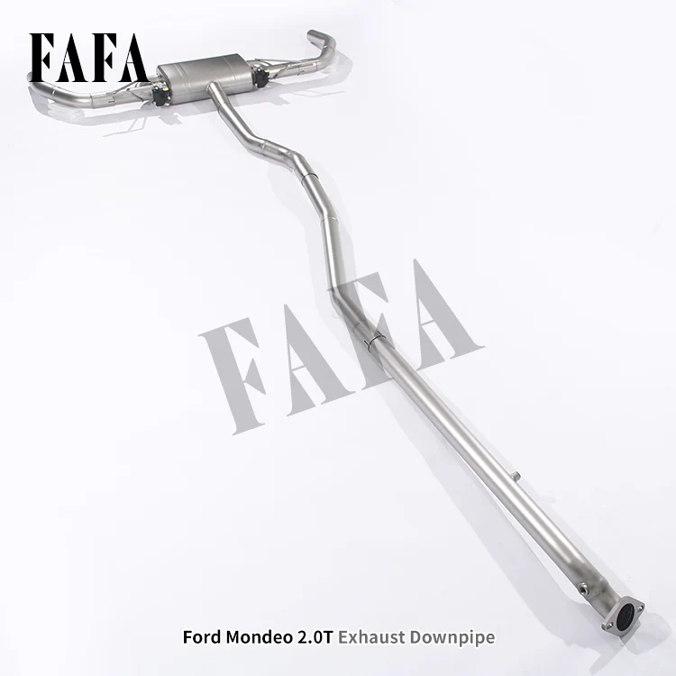 For  Mondeo 2.0T Exhaust System Mid-tail High-performance Electric Valve Cat Back Exhaust Pipe Muffler - view 2