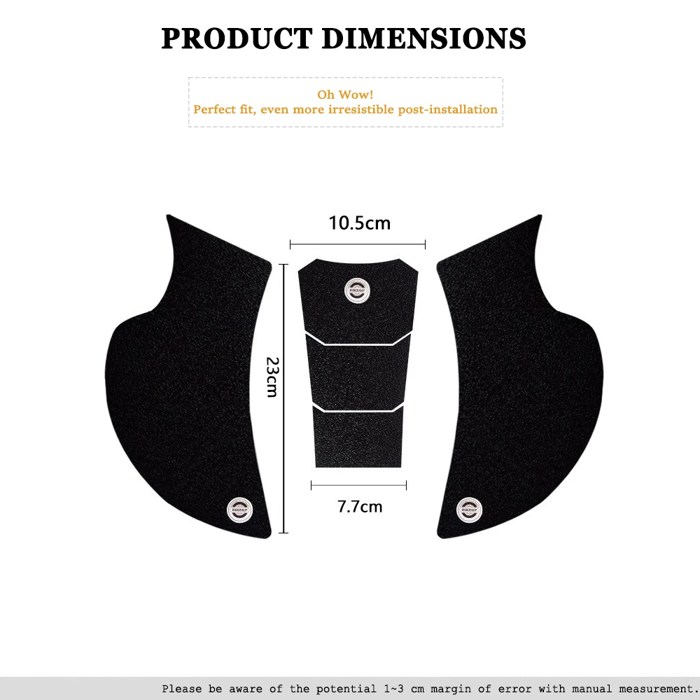 Moto Côté Carburant Précieux Pad Autocollants Antidérapant Protecteur Genou Grip Pad Autocollants Étanche Pour Kawasaki ZX14R ZX-14R 2006-2015