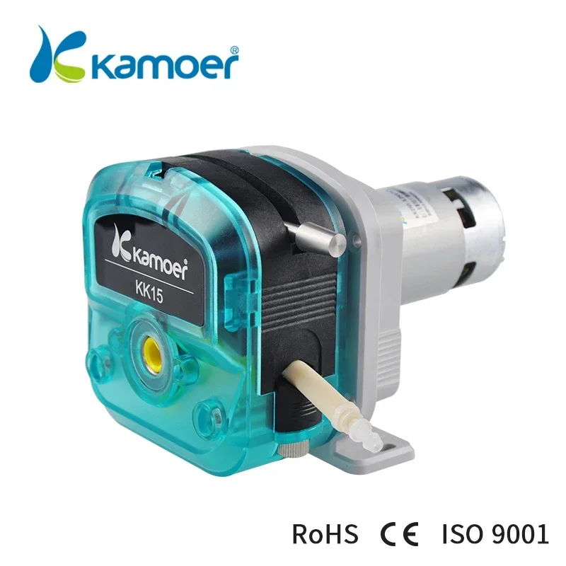 Kamoer KKDD Large Flow Rate 1000ml DC Brush Motor High Viscosity Peristaltic Water Wine Pump Chlorine Dosing Pump