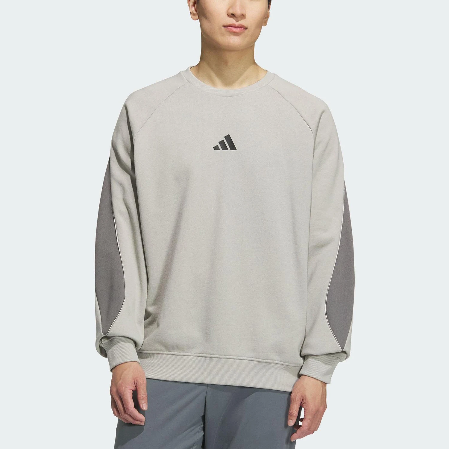

Adidas Originals 2025 Autumn Mens Sports Round Neck Hooded Sweatshirt KB9137