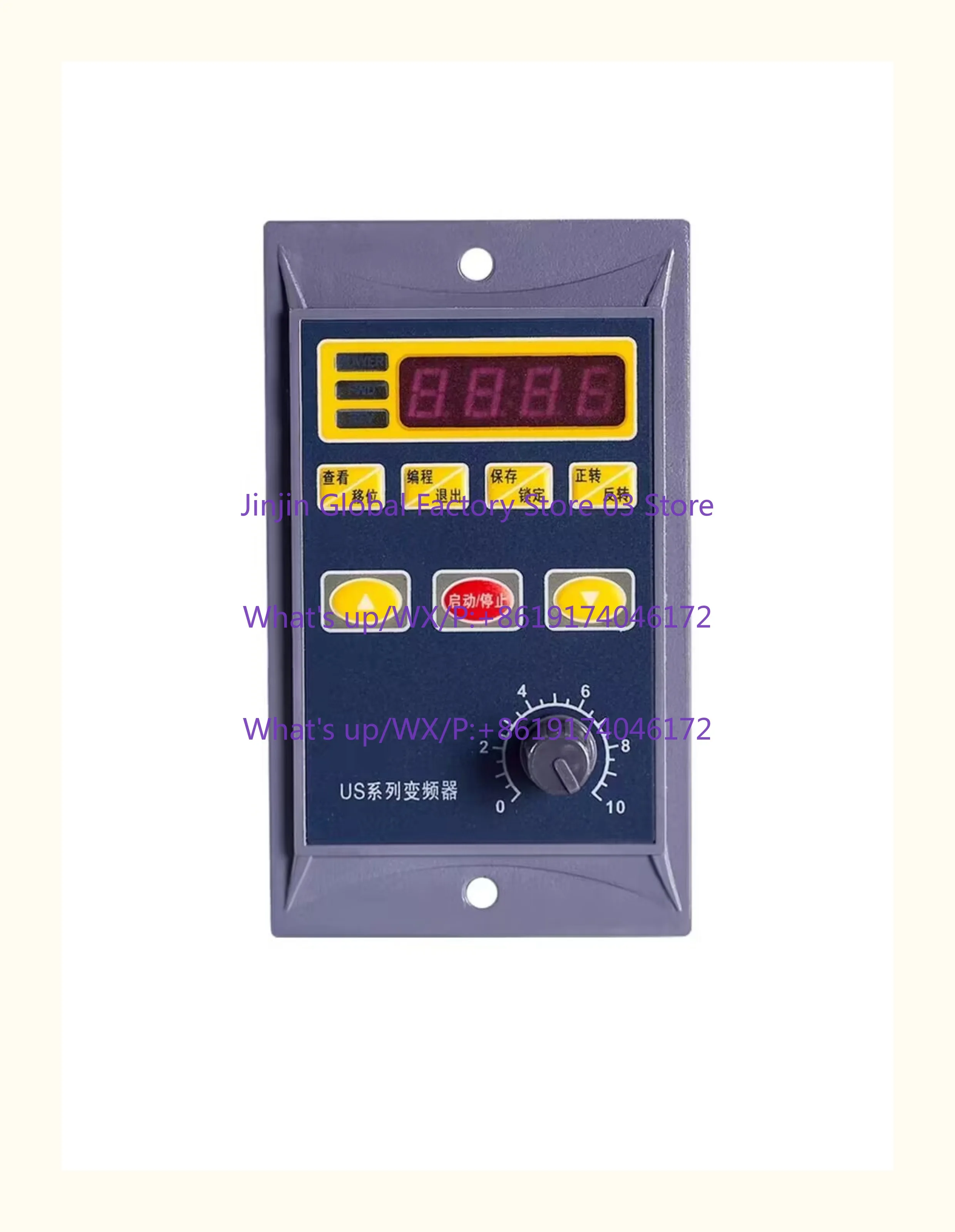 Small inverter 0.75KW400W inverter US single input 220V output three-phase governor
